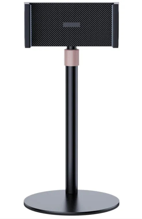 Lifting metal bracket tablet computer bracket with telescopic adjustment