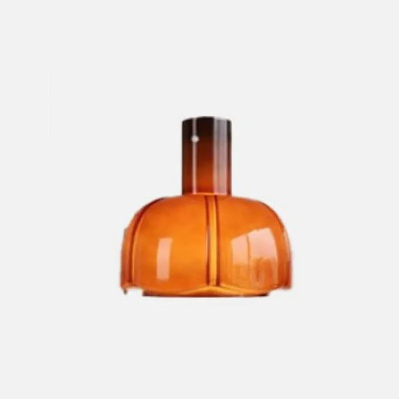 Medieval retro glass bud chandelier pendant light with six colour options for dining room or bedroom.