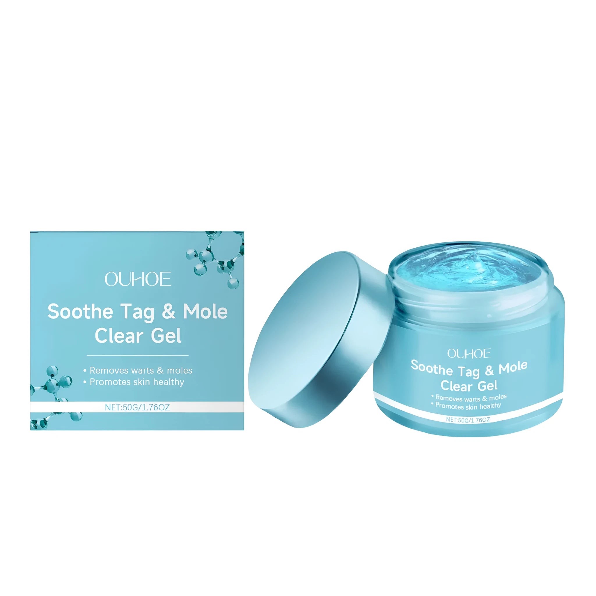 50g tube of gel for wart and nevus removal with Centella asiatica