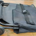 Black aluminium alloy foldable pet stretcher for large dog emergency transfer