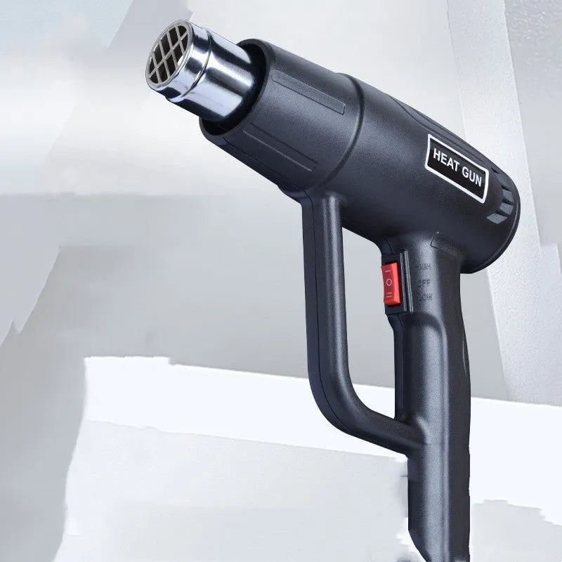 2000W hot air gun with temperature control switch and grid-pattern air outlet