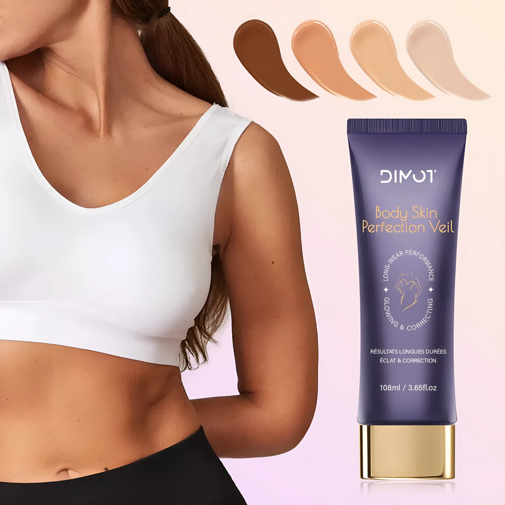 108ml tube of waterproof body concealer cream with an application brush for covering tattoos and birthmarks.