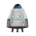 White Bluetooth remote controlled northern lights projector with laser star projection