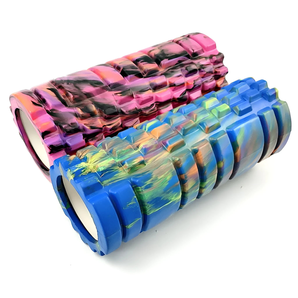 33cm camouflage pattern EVA foam roller in six colour combinations