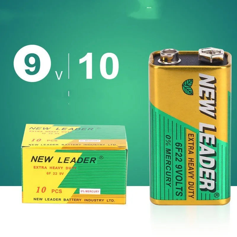 Xinlida 9V alkaline battery 6F22 for remote controllers and wireless microphones