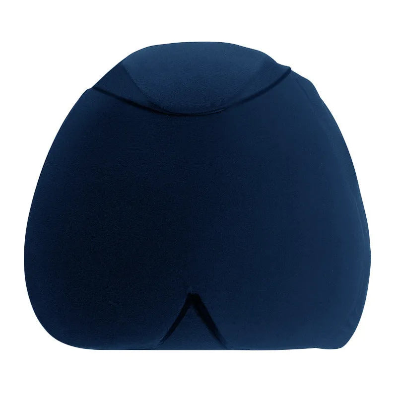 Solid colour cold compress cap in black, pink, or dark blue for headache relief