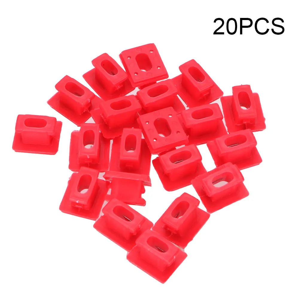 10 plastic snap fastener clips for BMW door walnut interior trim panel repair