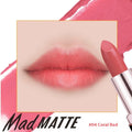 Fey Beauty cameo brown nude lipstick with non-stain formula and 3.8g content