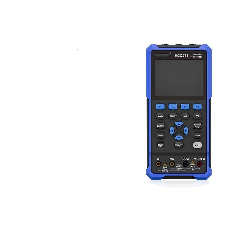 Owon HDS272 handheld digital oscilloscope with colour screen for automotive diagnostics