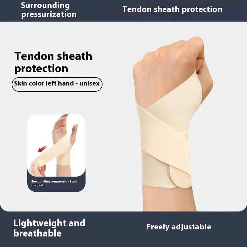 Adjustable athletic wristguards for sports wrist protection