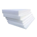 White pearl cotton foam board measuring 200 cm by 100 cm with 10 mm thickness