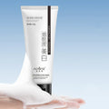 White facial cleanser bottle for whitening and freckle removal with pore cleansing properties