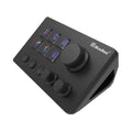 Universal N3 keyboard keypad with silicone gel keys in black or white, showing 2-metre cable and mounting bracket