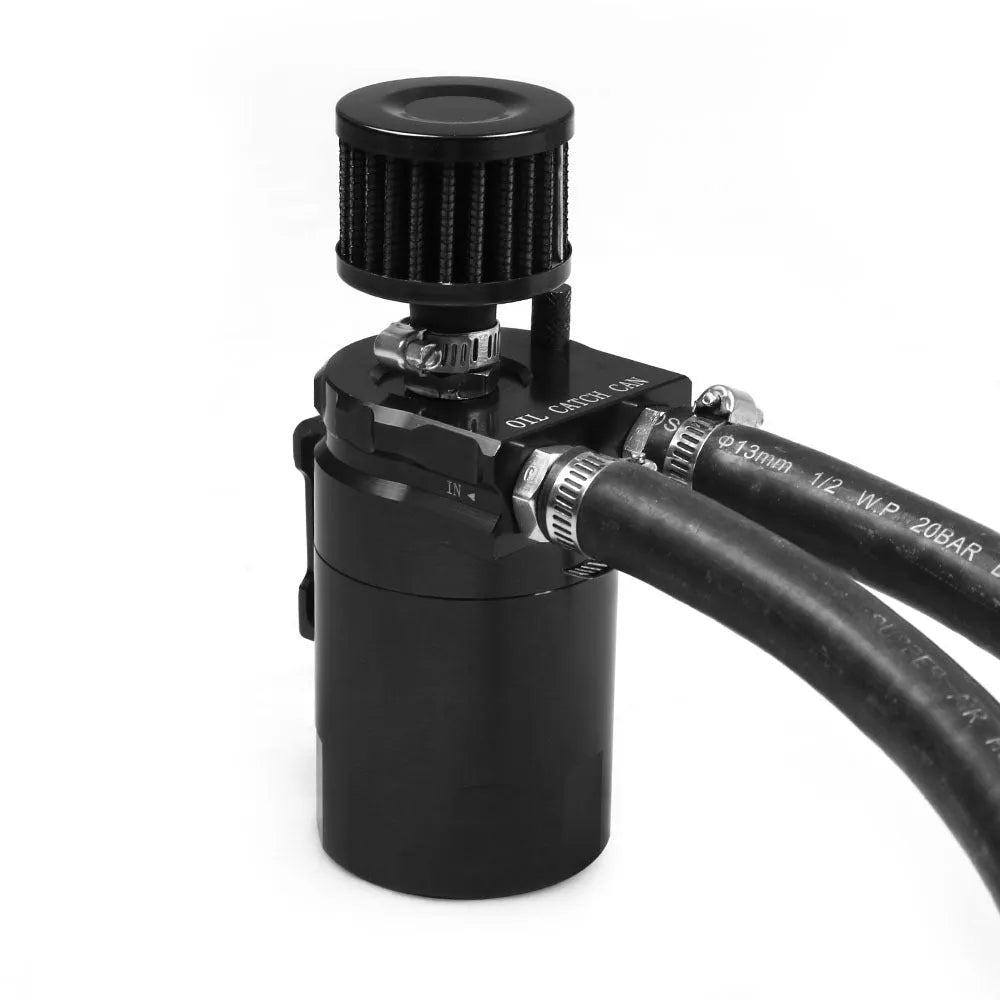 Aluminum alloy oil separator for 2018-2020 Ford Expedition in black, red, blue, or silver