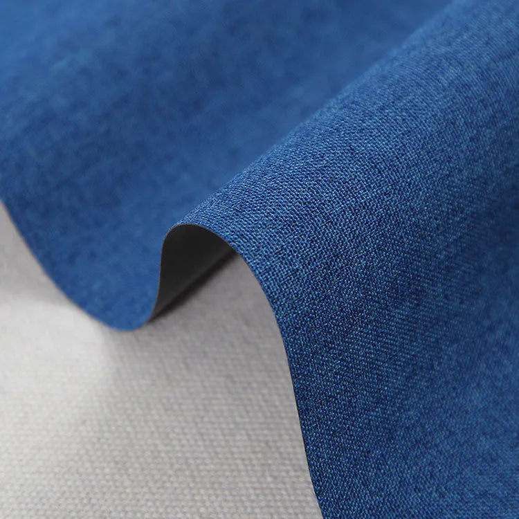 Polyester ant cloth fabric for luggage and furniture covers in black, blue, or green.