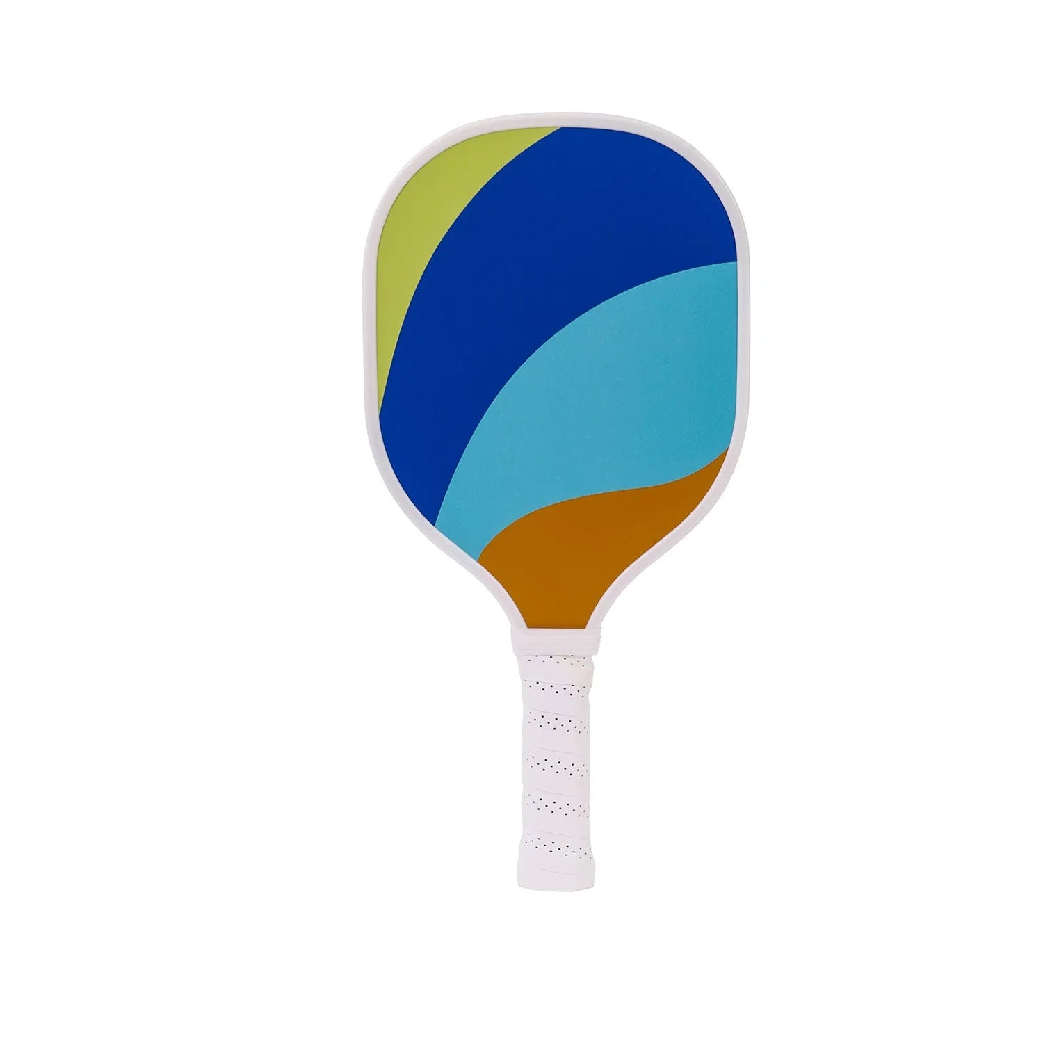 Poplar Peak wooden sports racket for table tennis and pickleball training, shown with model number options.