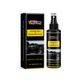 Car polishing spray bottle and box kit for automotive paint maintenance, showing 3.7x14 cm dimensions.