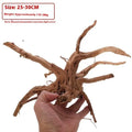 Xiaoqi Root natural wood aquarium decoration on a white background, showing intricate root structure.