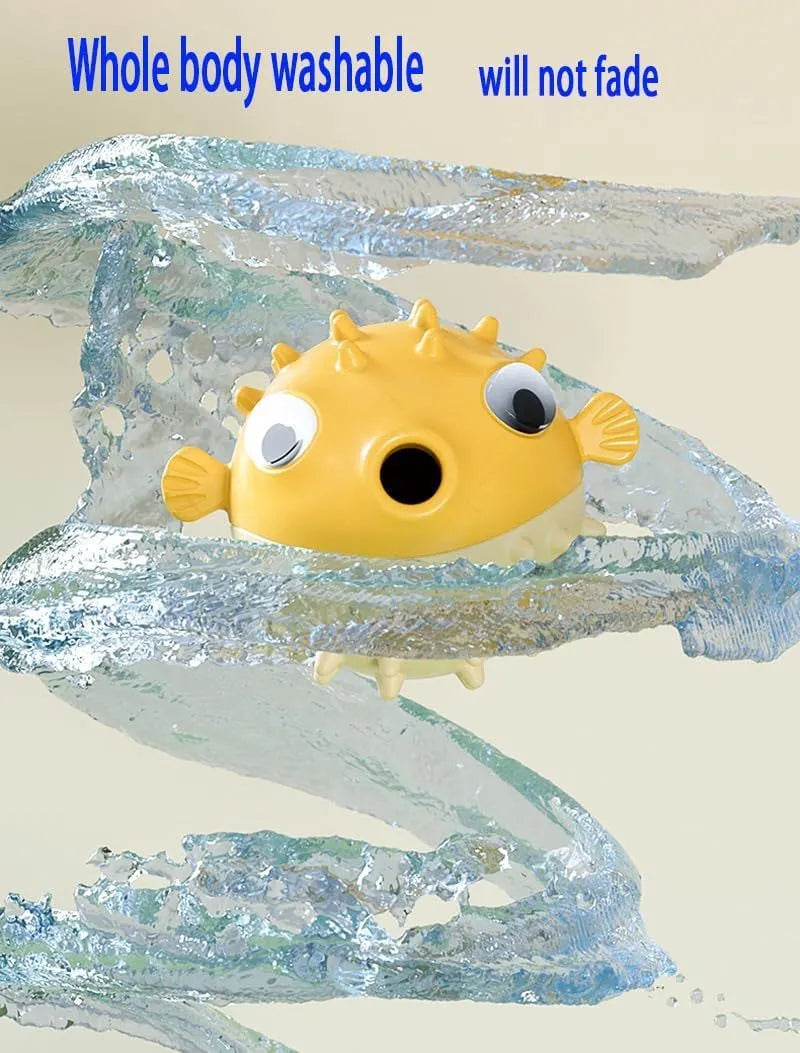 Green fish-shaped dog chew toy with raised surface particles for medium and large breed dogs