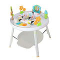 Baby jumping chair with three-in-one function as gymnastic rack, featuring interactive toys for ability training