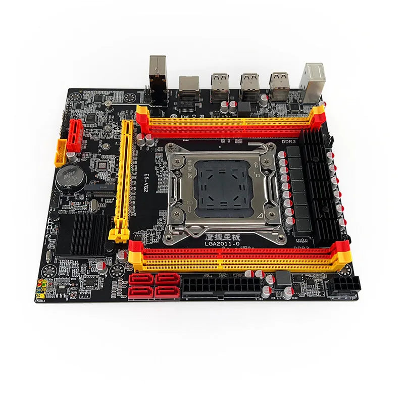 X79-VG2 desktop motherboard with LGA 2011 socket and component layout