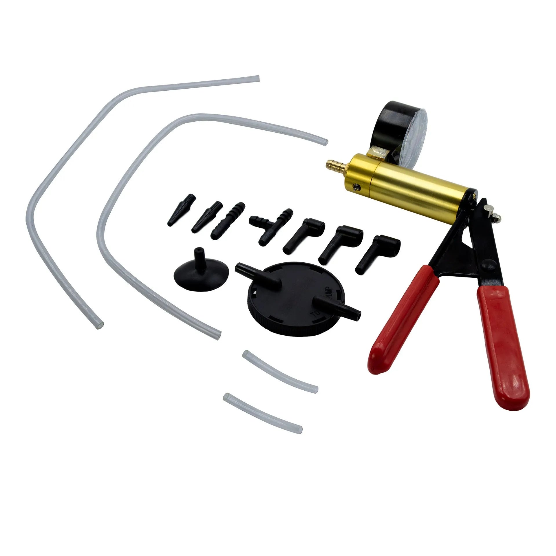Manual vacuum air blow gun aluminum alloy auto repair tool negative pressure suction kit Style1021