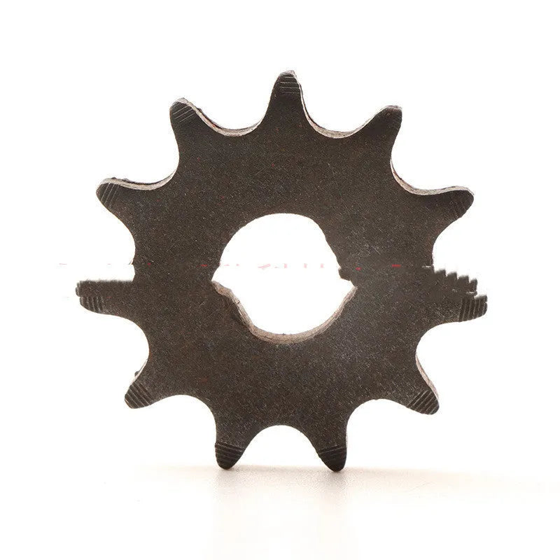 Cast iron motorcycle gear with 11 teeth for 25hT8F chain reduction systems