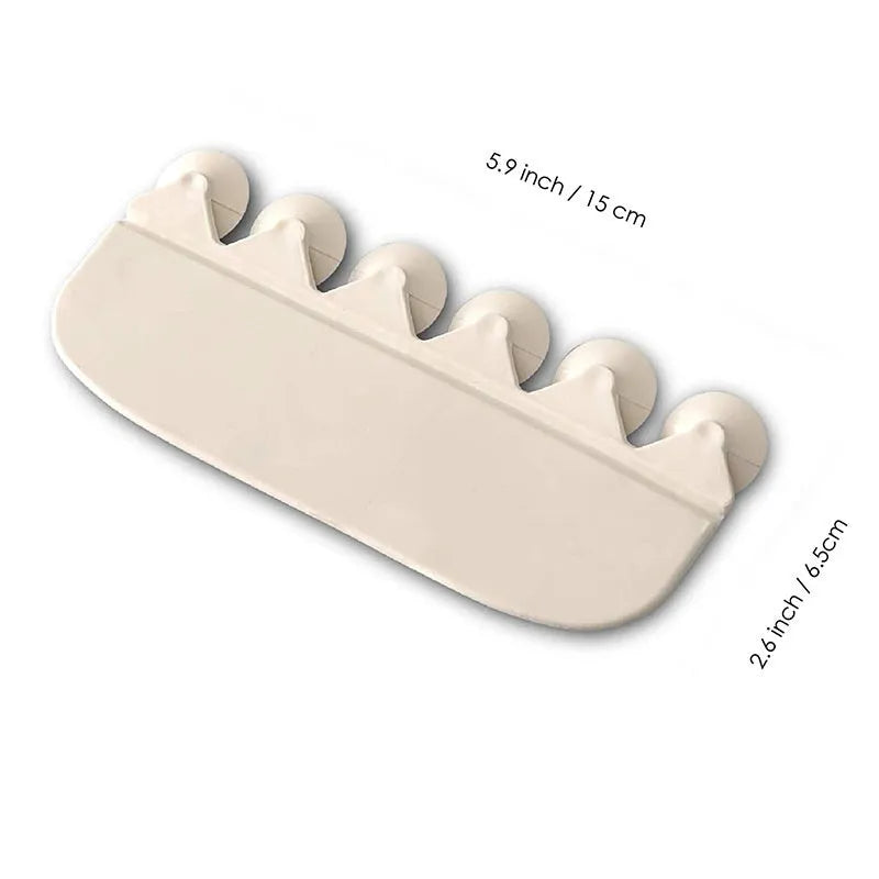White plastic toilet urine guard for children's toilet training placed on standard toilet seat
