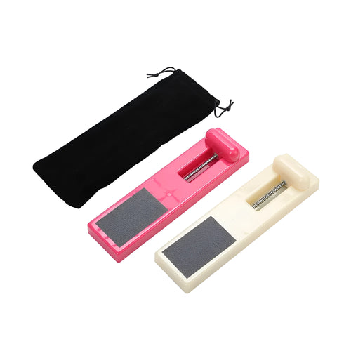 Pink ballet foot trainer device for instep flexibility and toe strengthening exercises