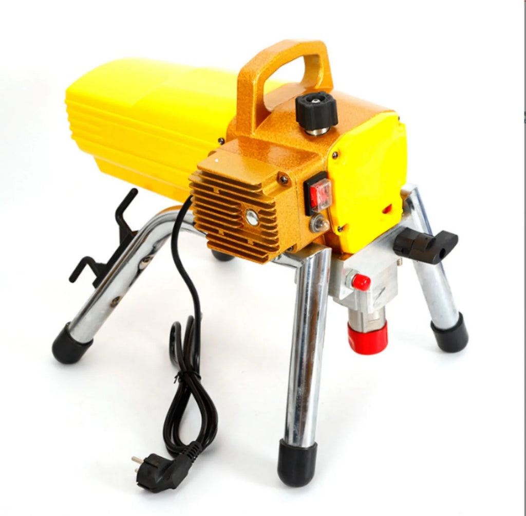 Blue 110V electric airless spraying machine with spray gun and extension rod