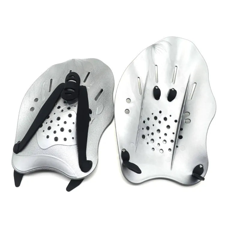 Swimming training web paddles for freestyle stroke technique in multiple colours with S, M, L size options