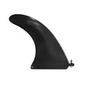 SUP paddle with large removable fish fin water dispenser accessory for inflatable paddle boards
