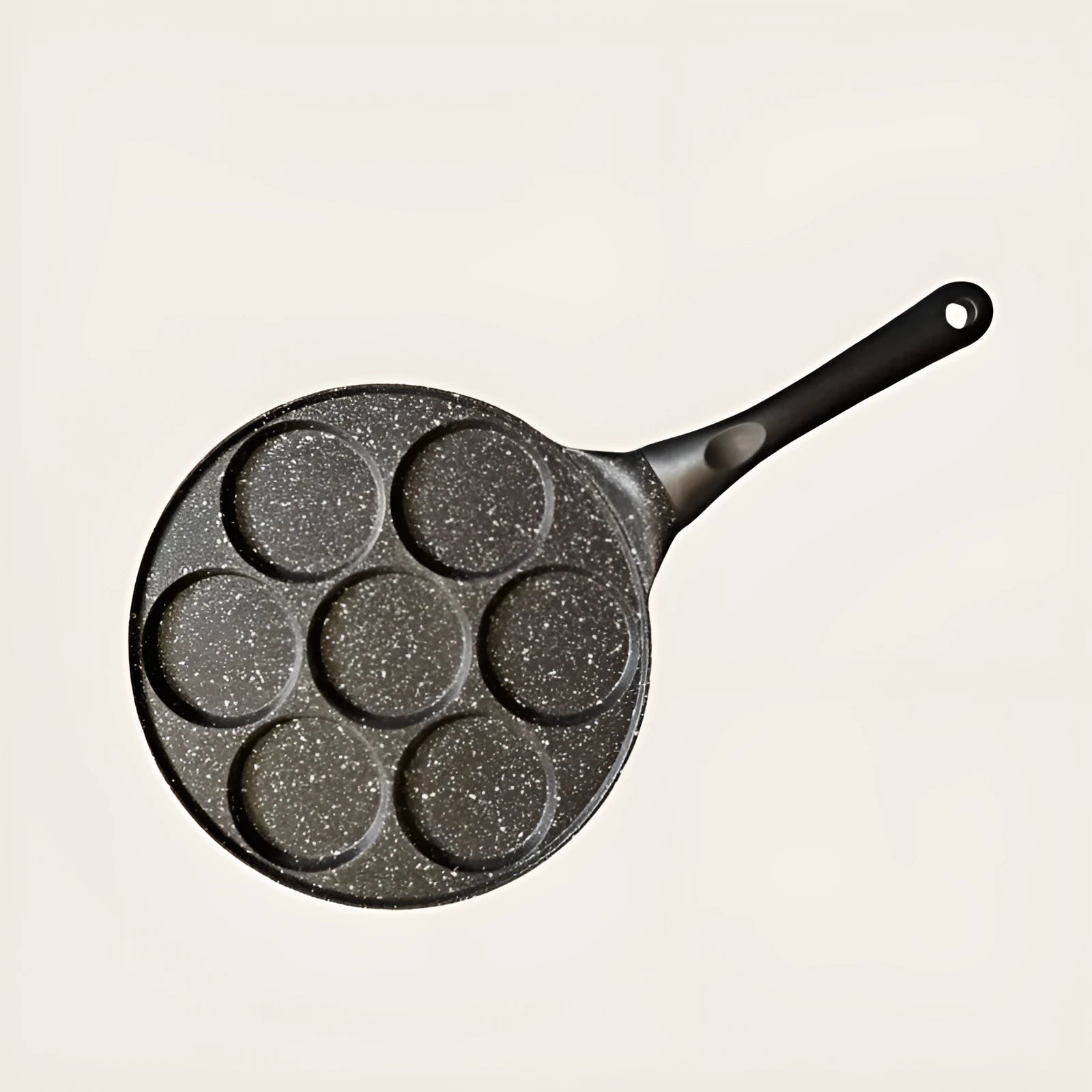 Aluminium alloy porous griddle barbecue plate with double sole on gas stove