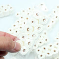 Simulated brown paper tissue roll model measuring 30x15x80mm for doll house bathroom accessories