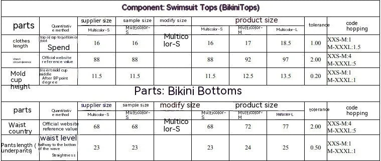Women's separated polyester tube top bikini set in printing colour for swimming