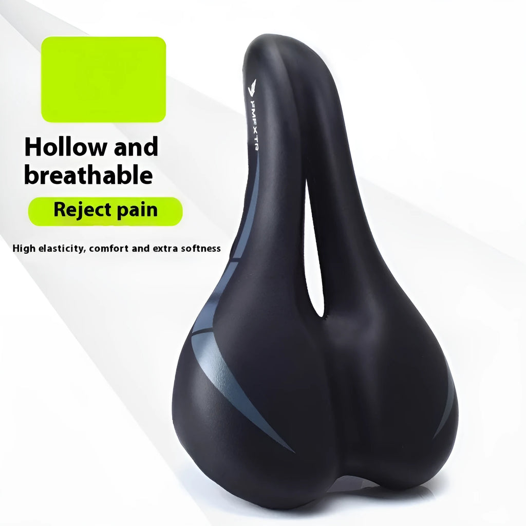 Bicycle seat cushion with hollow design in 3147 colour measuring 270mm by 180mm