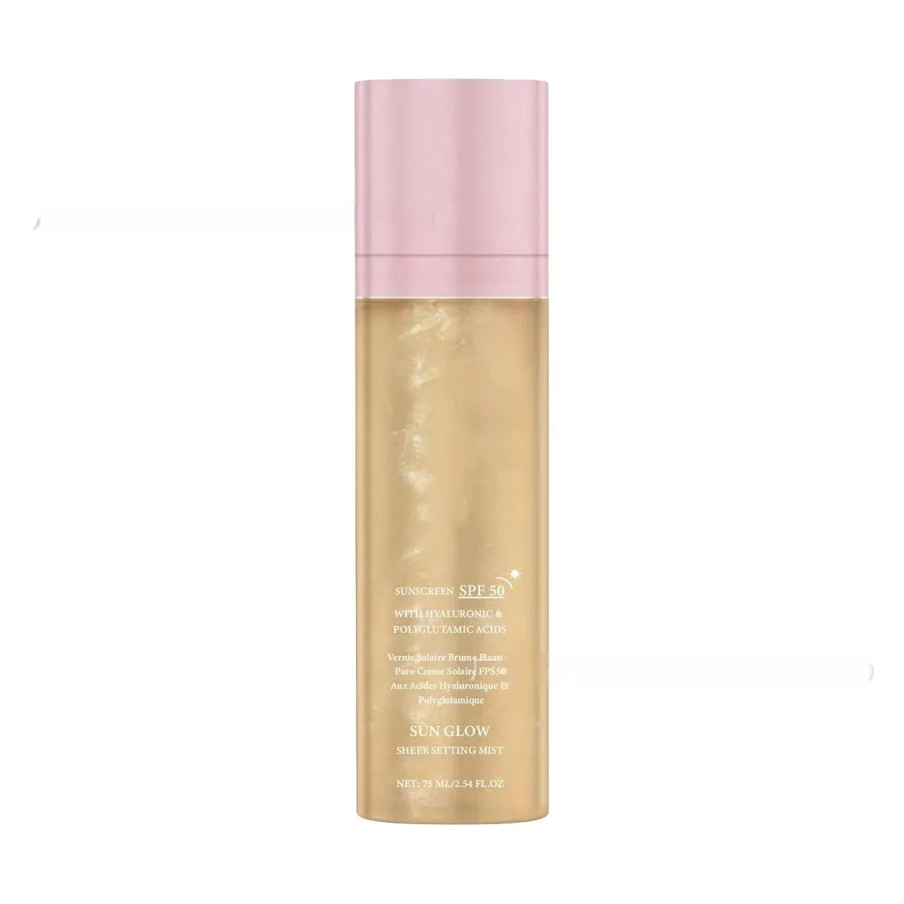 75ml makeup protective moisturising spray bottle with light texture formula