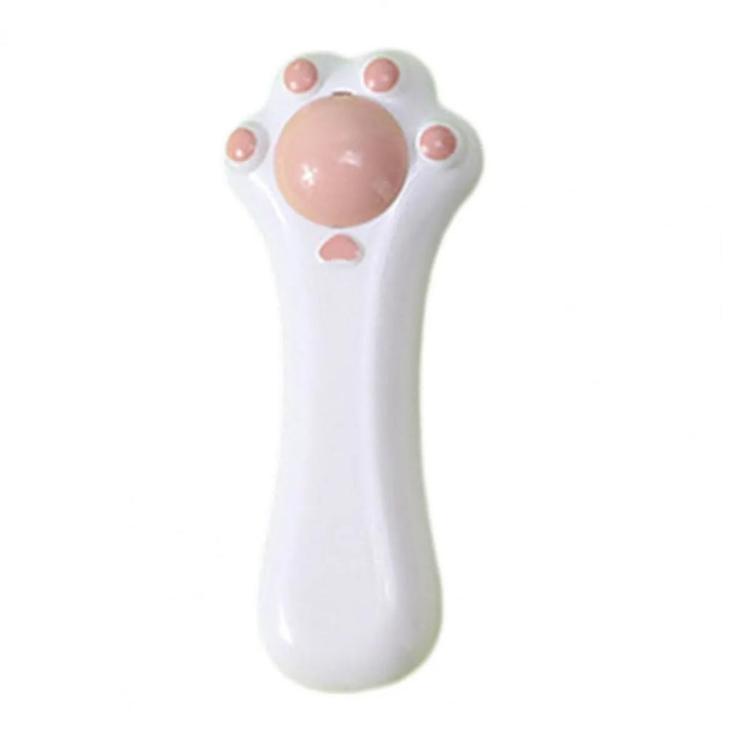 Dual-purpose cat massage comb and dental toy with cartoon design in ABS plastic measuring 13.5cm