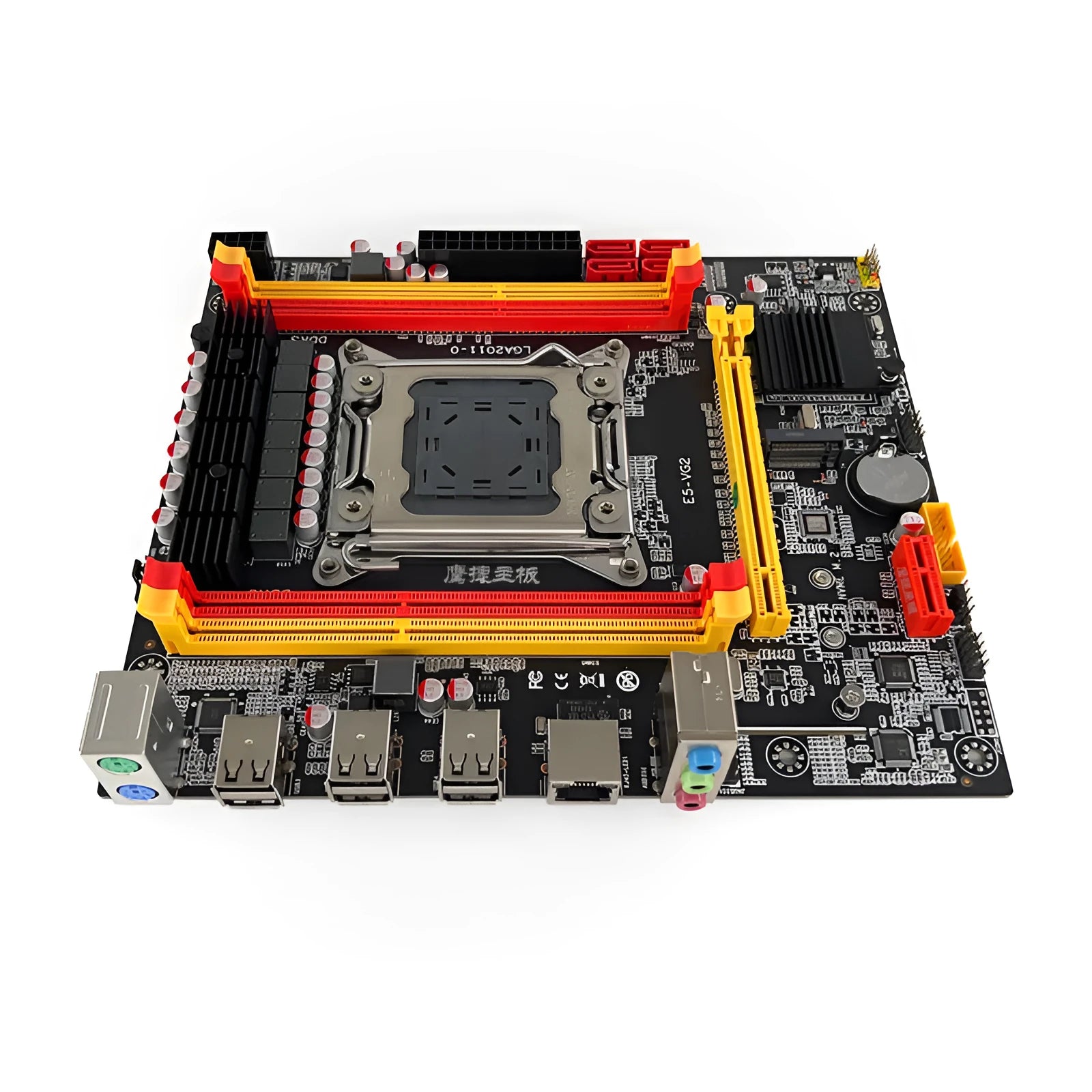 X79-VG2 desktop motherboard with LGA 2011 socket and component layout