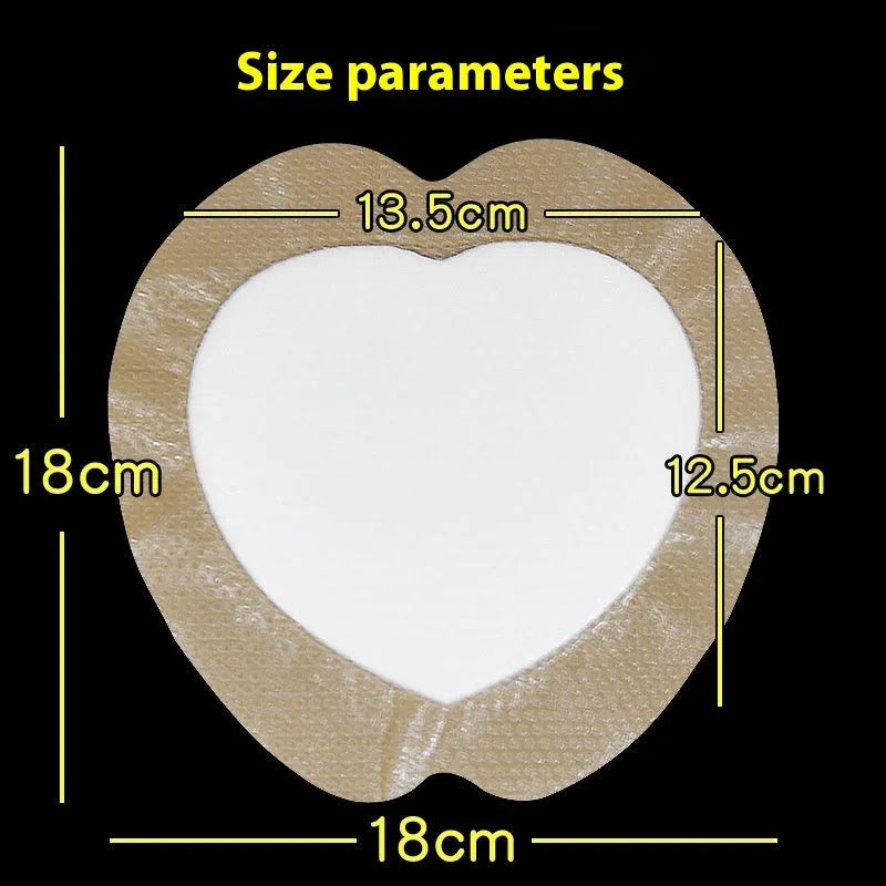 Large skin colour silicone gel foam medical dressing for bedsore prevention and pressure sore care