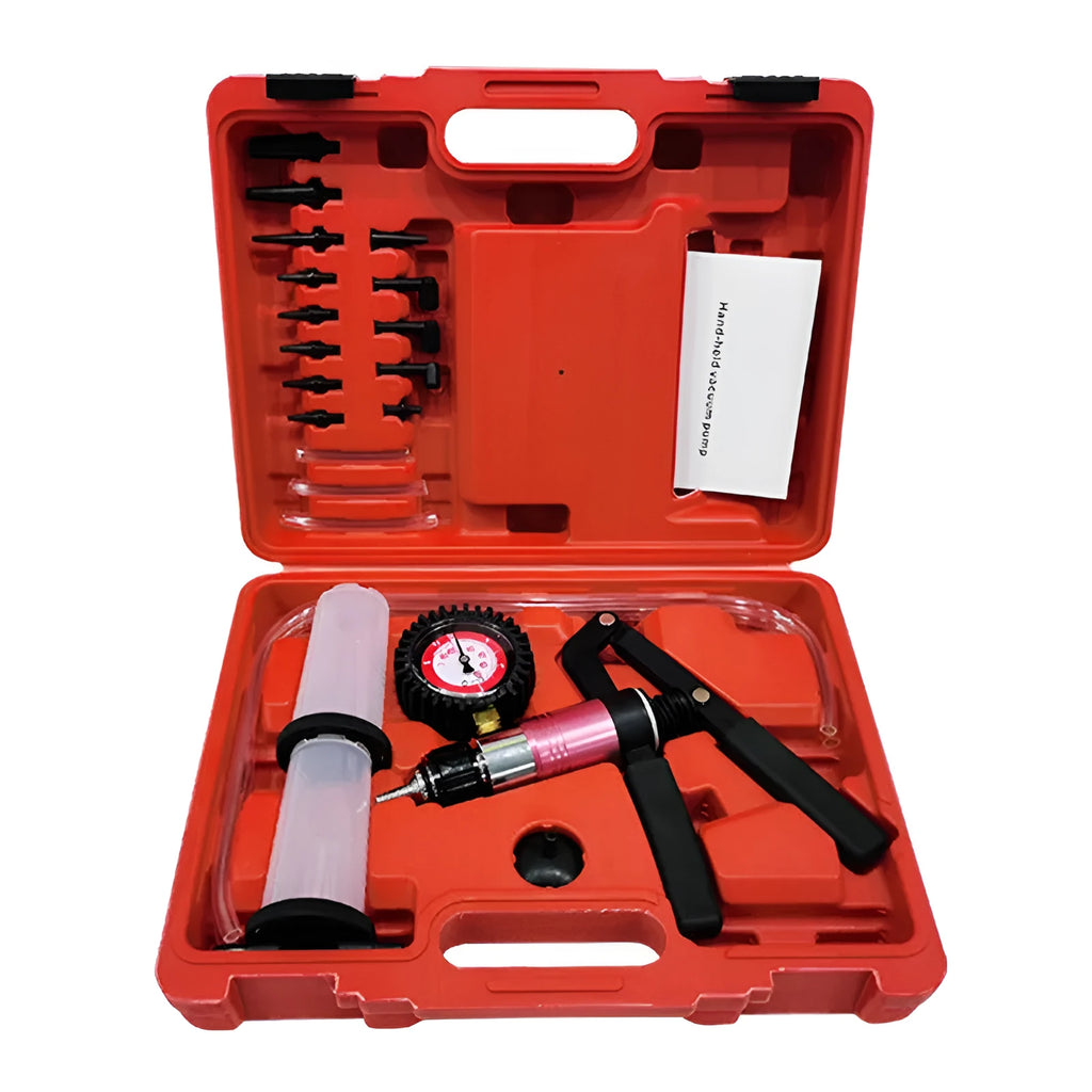 Manual vacuum air blow gun aluminum alloy auto repair tool negative pressure suction kit Style1021