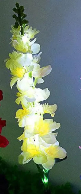 Solar lily festive lantern outdoor decorative light in flower shape