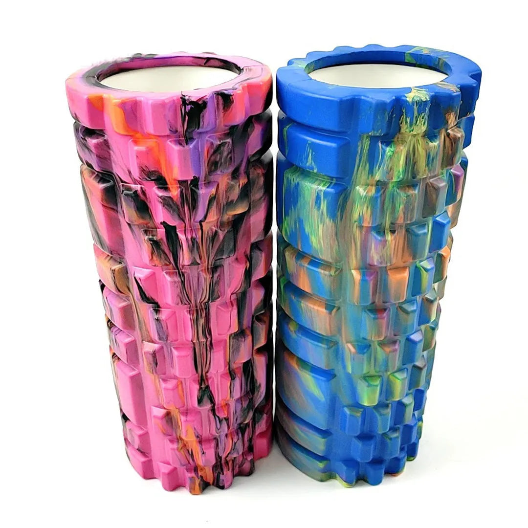 33cm camouflage pattern EVA foam roller in six colour combinations