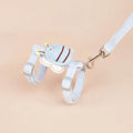 Bee shape teddy design cat lead in polyester with strap and rope sections
