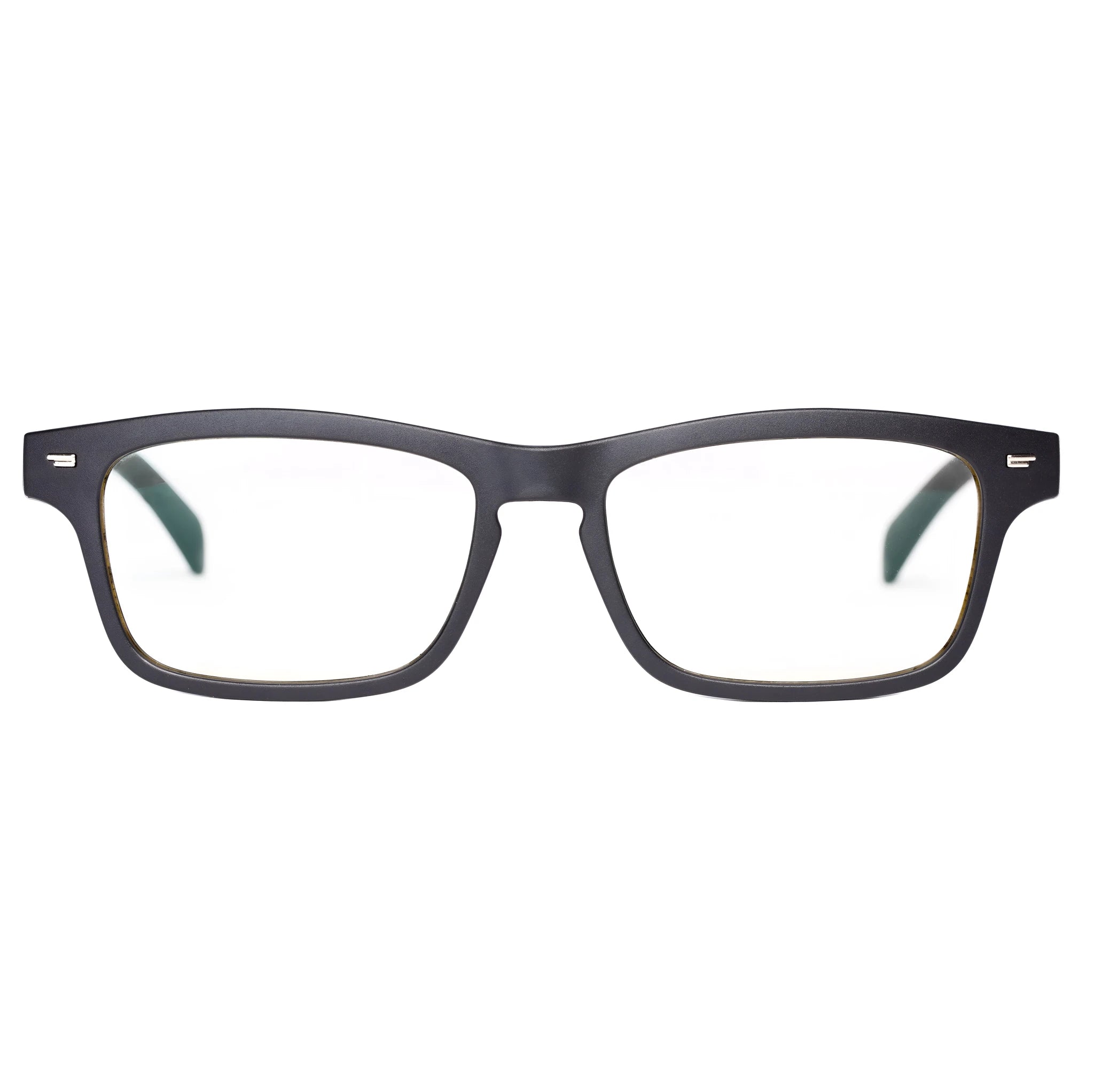Smart glasses with open-ear speakers and a choice of anti-blue light or polarised lenses.