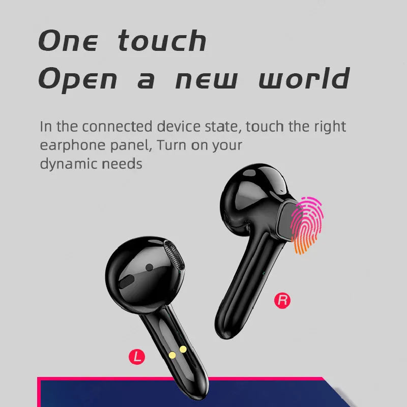 Wireless Bluetooth gaming headset earbuds with low latency and motion detection technology
