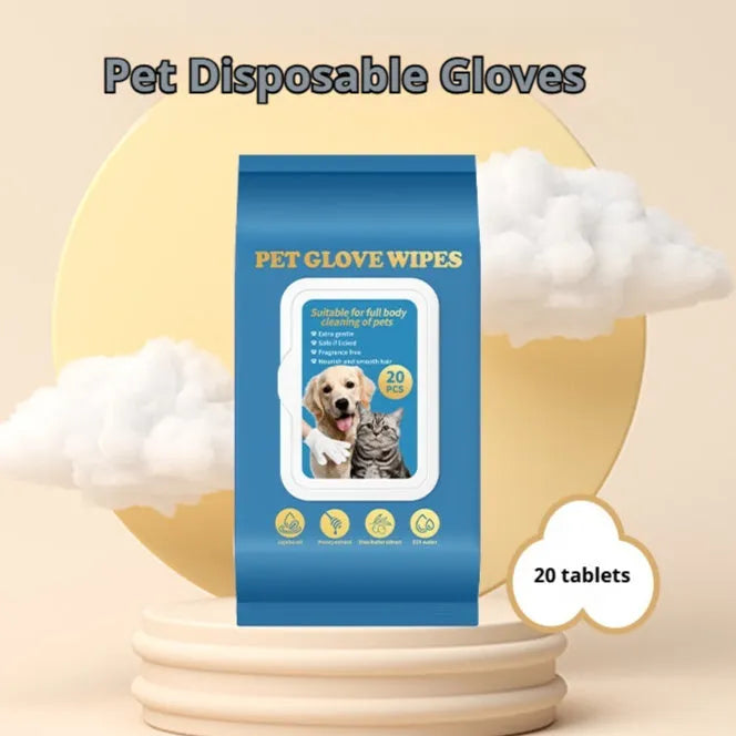 Disposable nitrile gloves with textured surface for pet bath cleaning and hygiene tasks