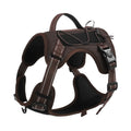 Reflective dog vest harness with hand-holding rope attachment in multiple colours and sizes