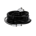 Cat5 and Cat6 Ethernet extension cable with RJ45 connectors in multiple lengths on a white background